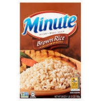 Gluten-free brown rice from Minute Rice